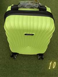 10 цвята!Куфар с колелца за ръчен багаж с твърдо покритие 40/30/20см