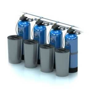 Система умягчения воды/ХВО/Умягчитель/Фильтрация/Ионнизация