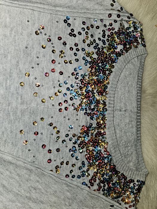 Vand pulover de dama BSB scurt oversized