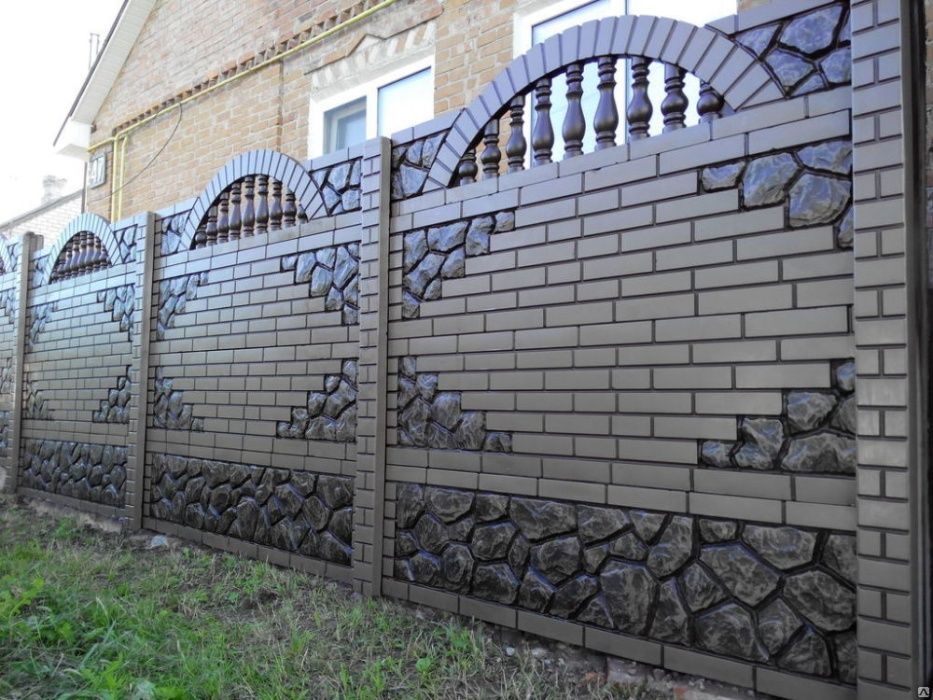 Gard decorativ din beton armat/placi prefabricate Calarasi