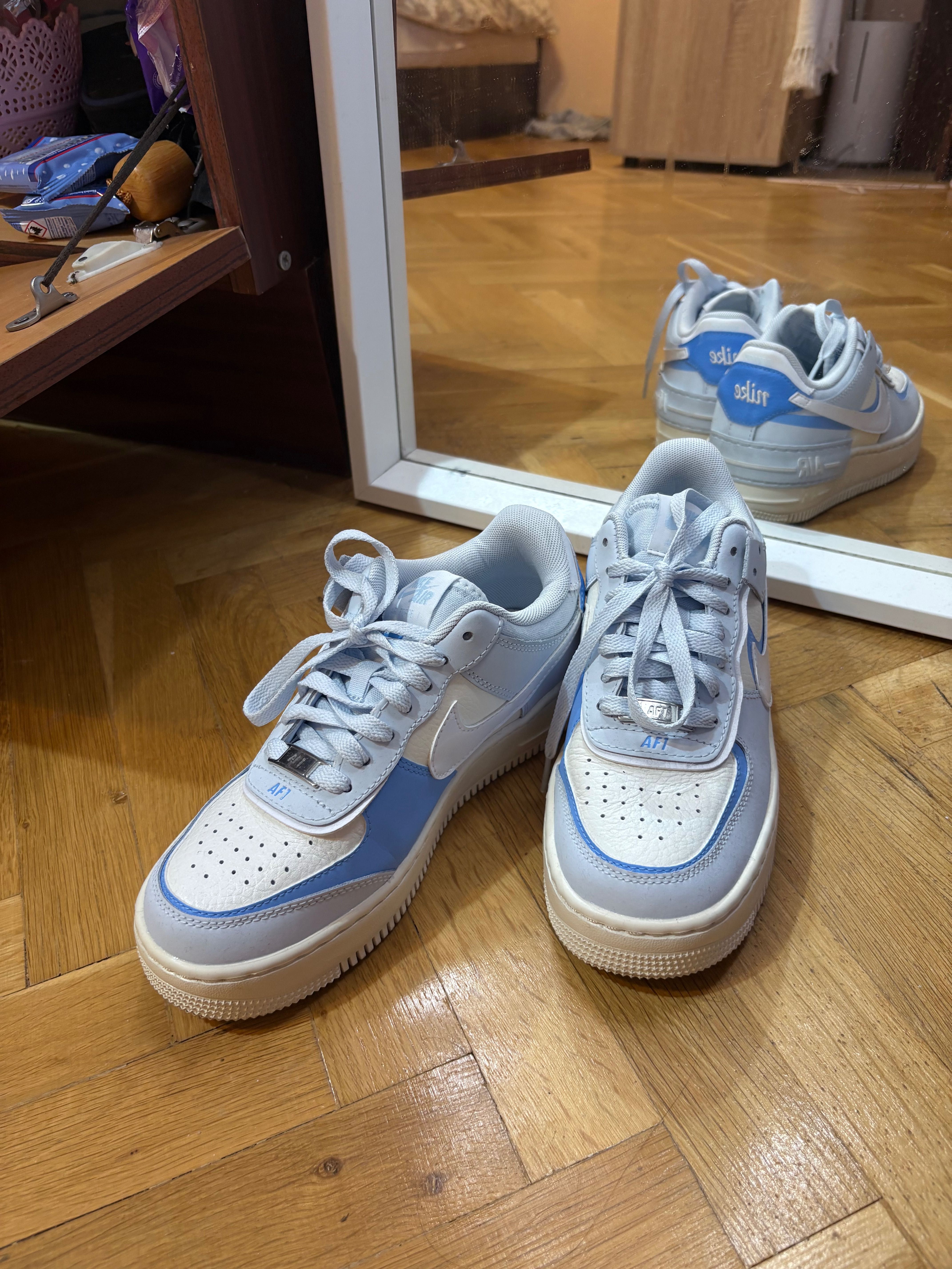 Nike Air Force 1 Shadow Blue 36.5