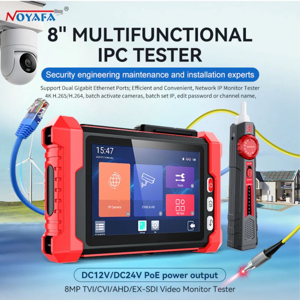 Iptester NOYAFA NF-IPC728HSO Portable IP Camera Tester