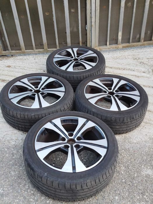 Vând roți aliaj originale R17 Renault Megane 3 în condiție foarte bună