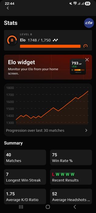 Фейсит аккаунт 8-9 лвл