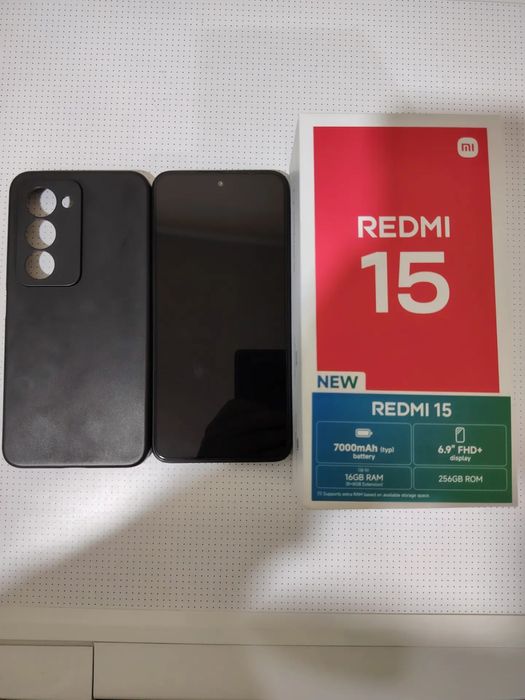 Redmi 15 8.256. Assalomu Aleykum holati yangi  dokumentlari bor.