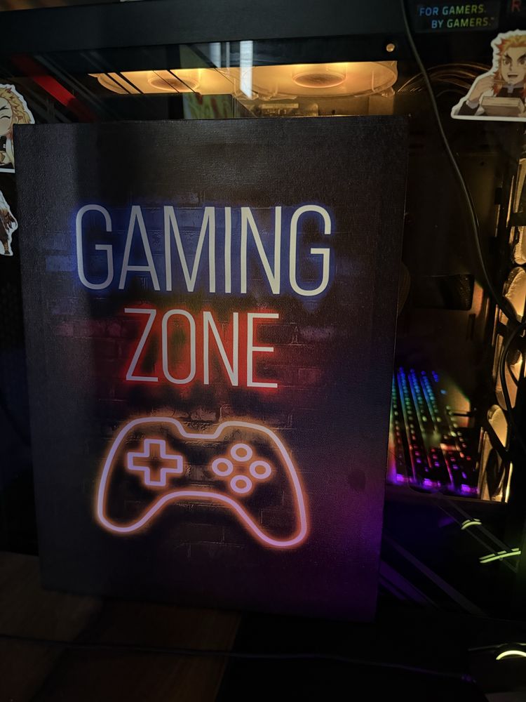 Neon Gaming Poster