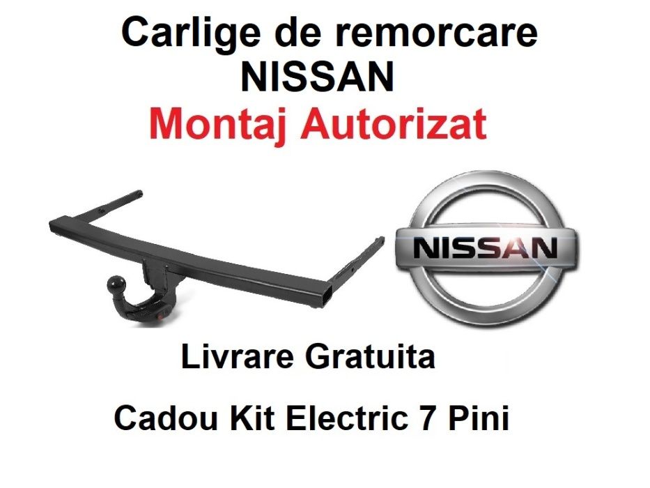 Carlig Remorcare NISSAN Pathfinder-Omologat RAR si EU-Montaj Autorizat