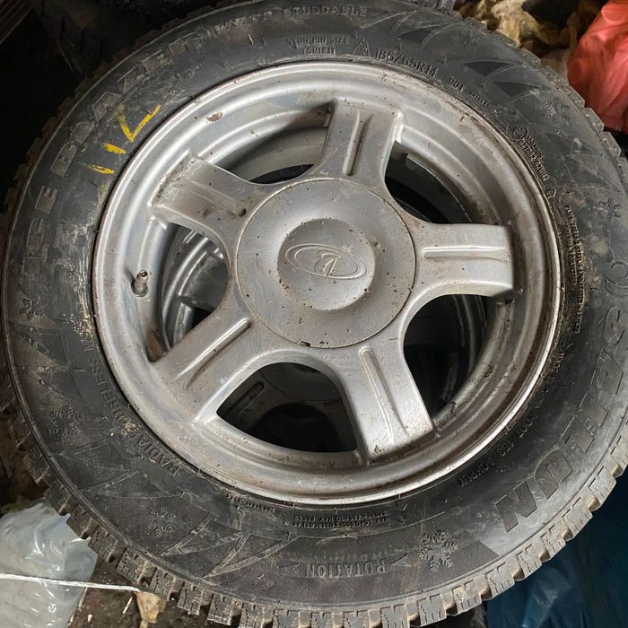 Продаю Комплект Дисков с Резиной 185/65R14 Оплата Red рассрочка можно