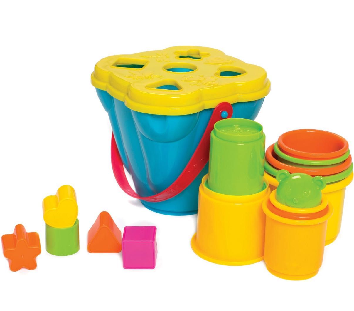 Комплект с кула фигурки за сортиране Playgro
