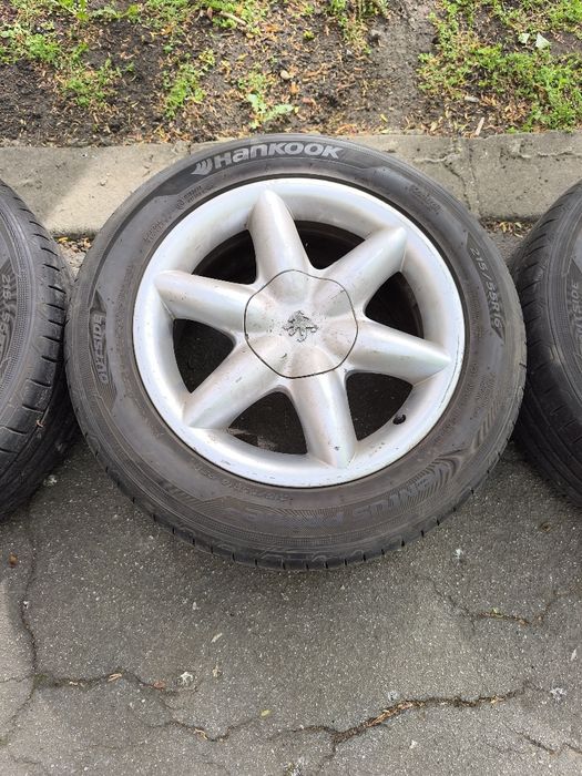 5броя джанти с гуми  16 BBS Starfish Peugeot 406 Coupe