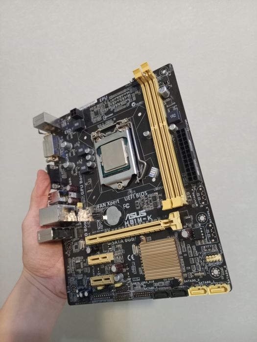Asus H81M-K рабочая