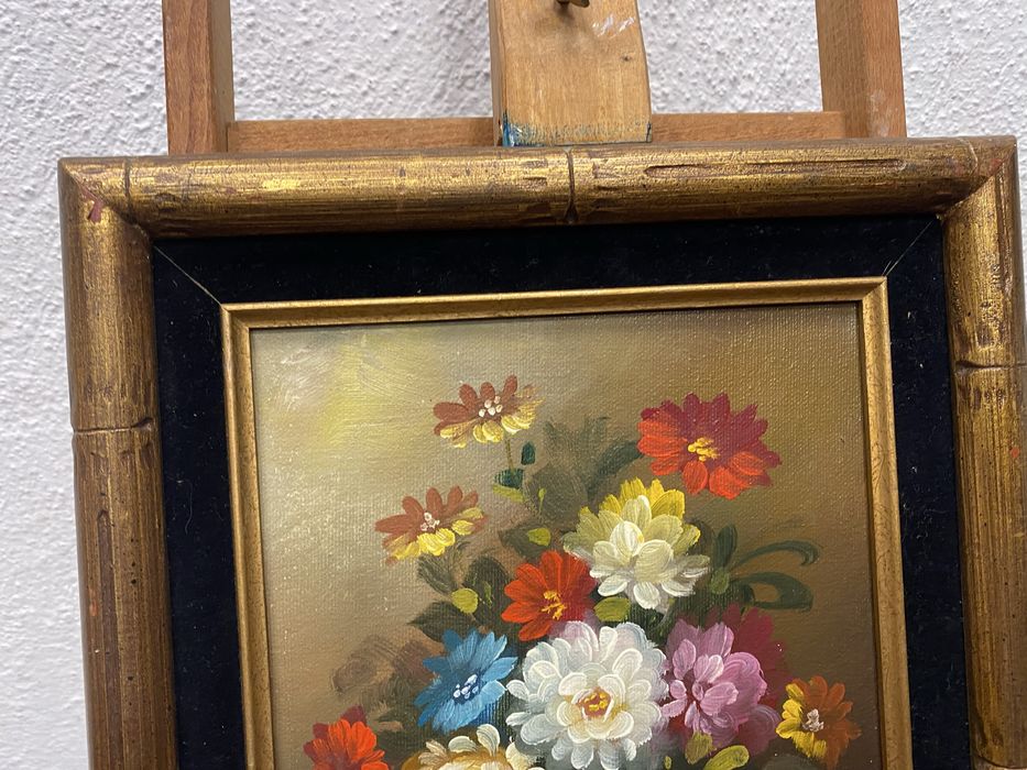 Оригинална маслена картина P Attali Франция 1960 1970