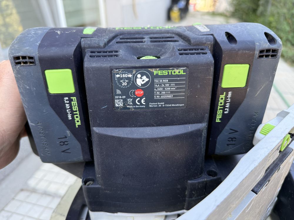 Festool TSC55 Потапящ циркуляр