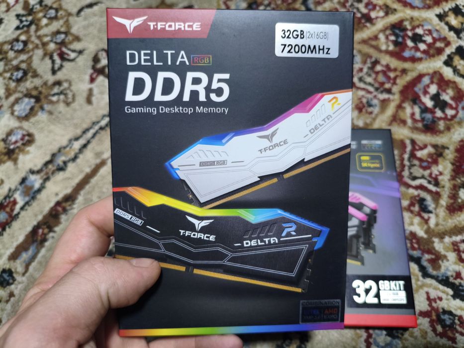DDR5 TeamGroup T-Force 32gb 7200 CL34 XMP AmdExpo NEW
