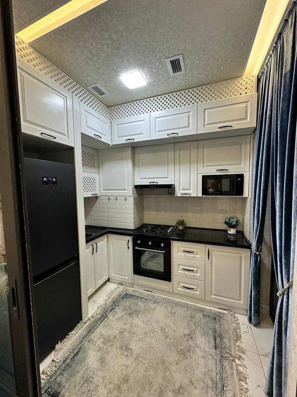 ЖК Солярис Кушбеги 3-комн дуплекс 9-10/10 90 м²+16 м² ремонт меб/тех