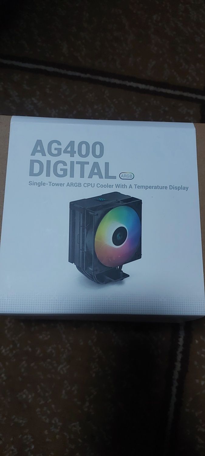 кулер депкул AG400rgb с дисплеем