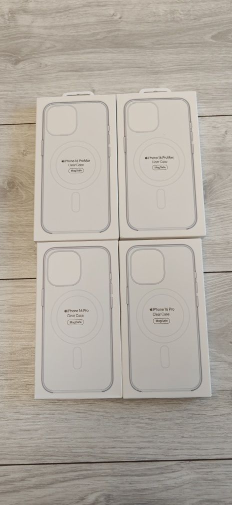 Husa Magsafe  iphone 16 pro, iPhone 16 pro max pop up chip  clear tran
