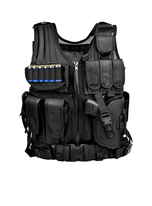 Vesta Tactica /neagra politie /jandarmerie /paza /airsoft /vanatoare