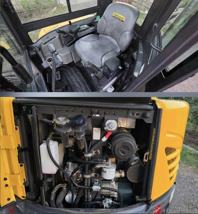 Miniexcavator Fiat Hitachi ZX29U-3  cu AC  mini excavator