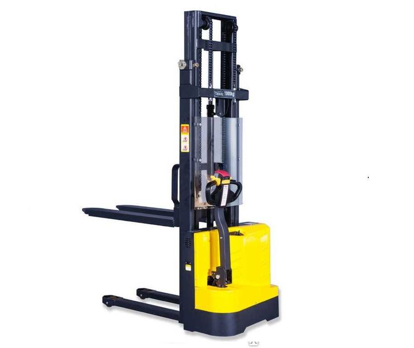 Штабелер электрический, самоходный, сопровождаемый