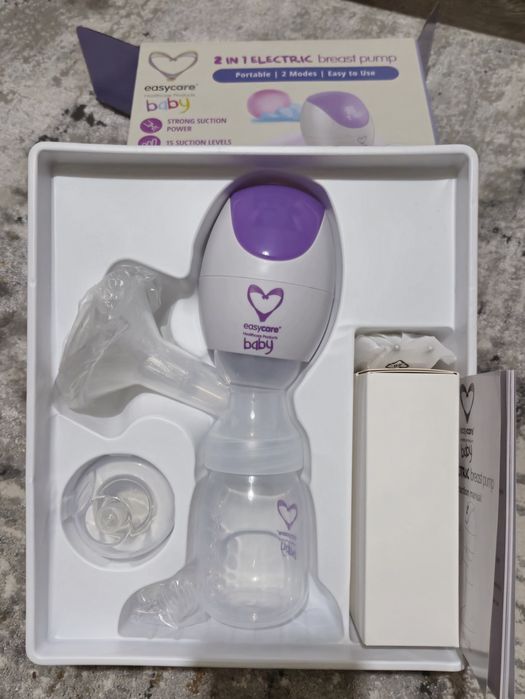 Pompa de san electrica 2in1 EasyCare Baby, Portabila,