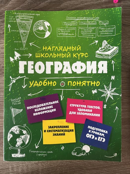 Продам книги по подготовке к ент, матем и гео