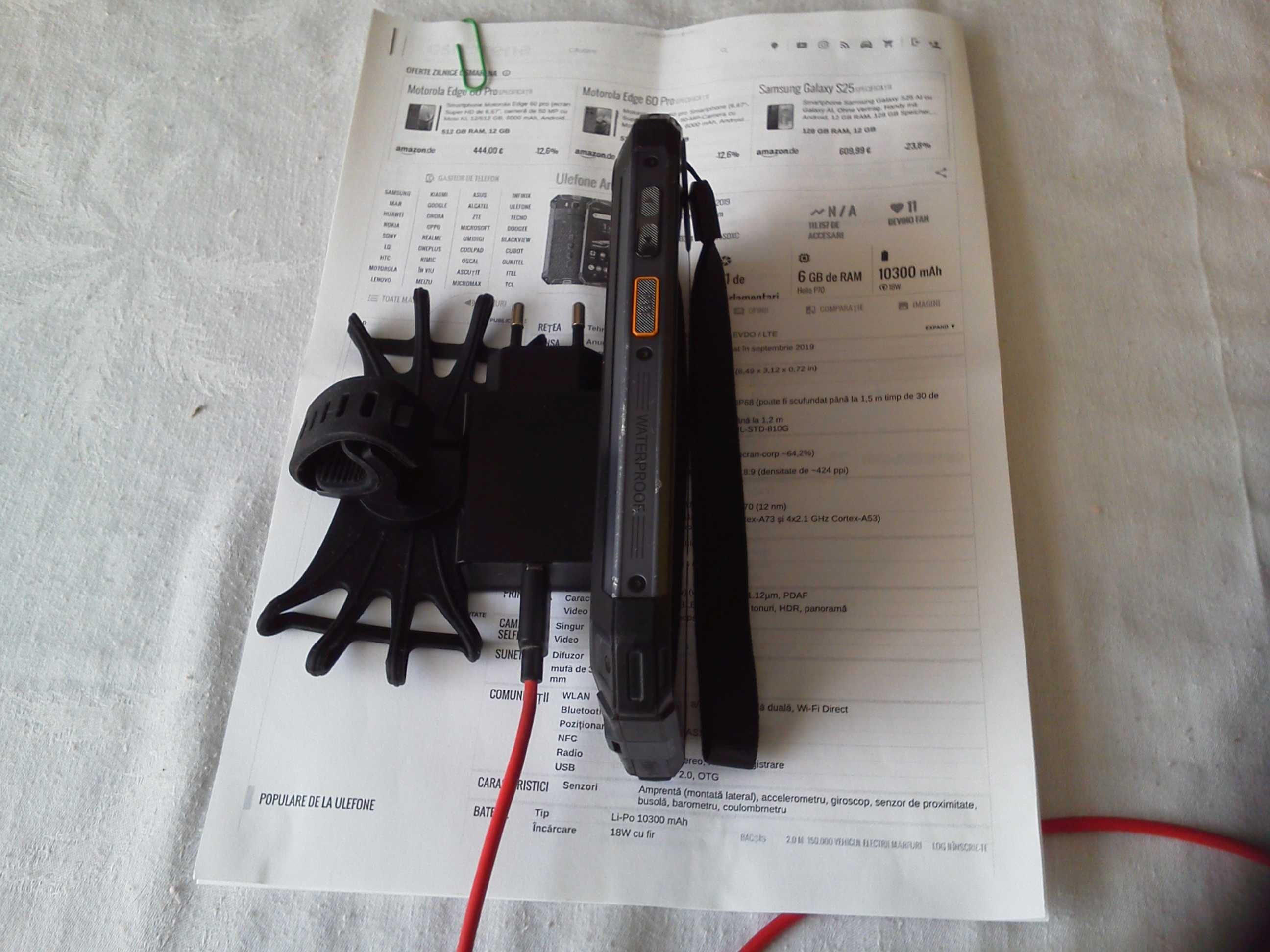 Telefon Mobil ULEFONE ARMOR 3W.