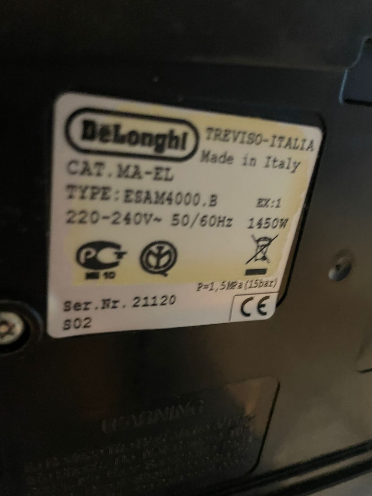 Автоматическая Кофемашина Delonghi Magnifica