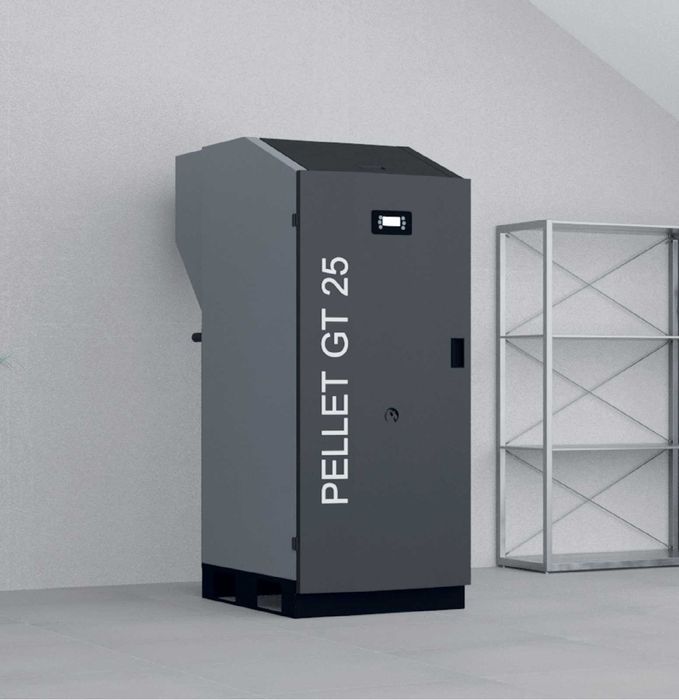 Centrala termica cu peleti Calvin Deluxe 25 kw, 30 kw , 34 kw