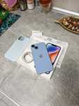 iPhone 14 Blue Fullbox Factura Garanție Altex 01.2026 liber retea