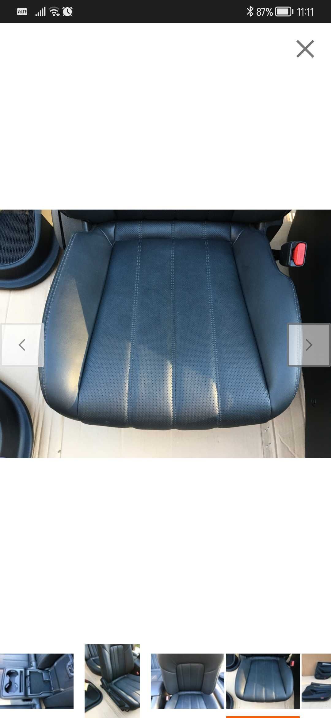 Кожен салон Mazda 6 2018-22 седалки