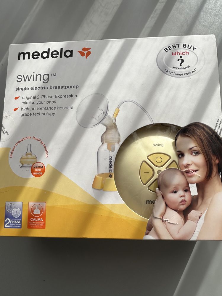 Помпа за кърма Medela Swing + ПОДАРЪЦИ