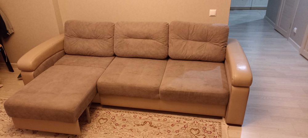 Диван трансформер 70000=  ПУФ- 5000=