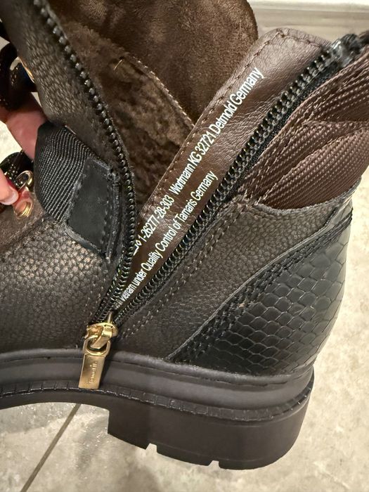 Дамски кожени боти