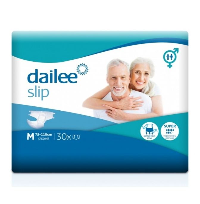 Памперсы для взрослых 30 шт. Размер М