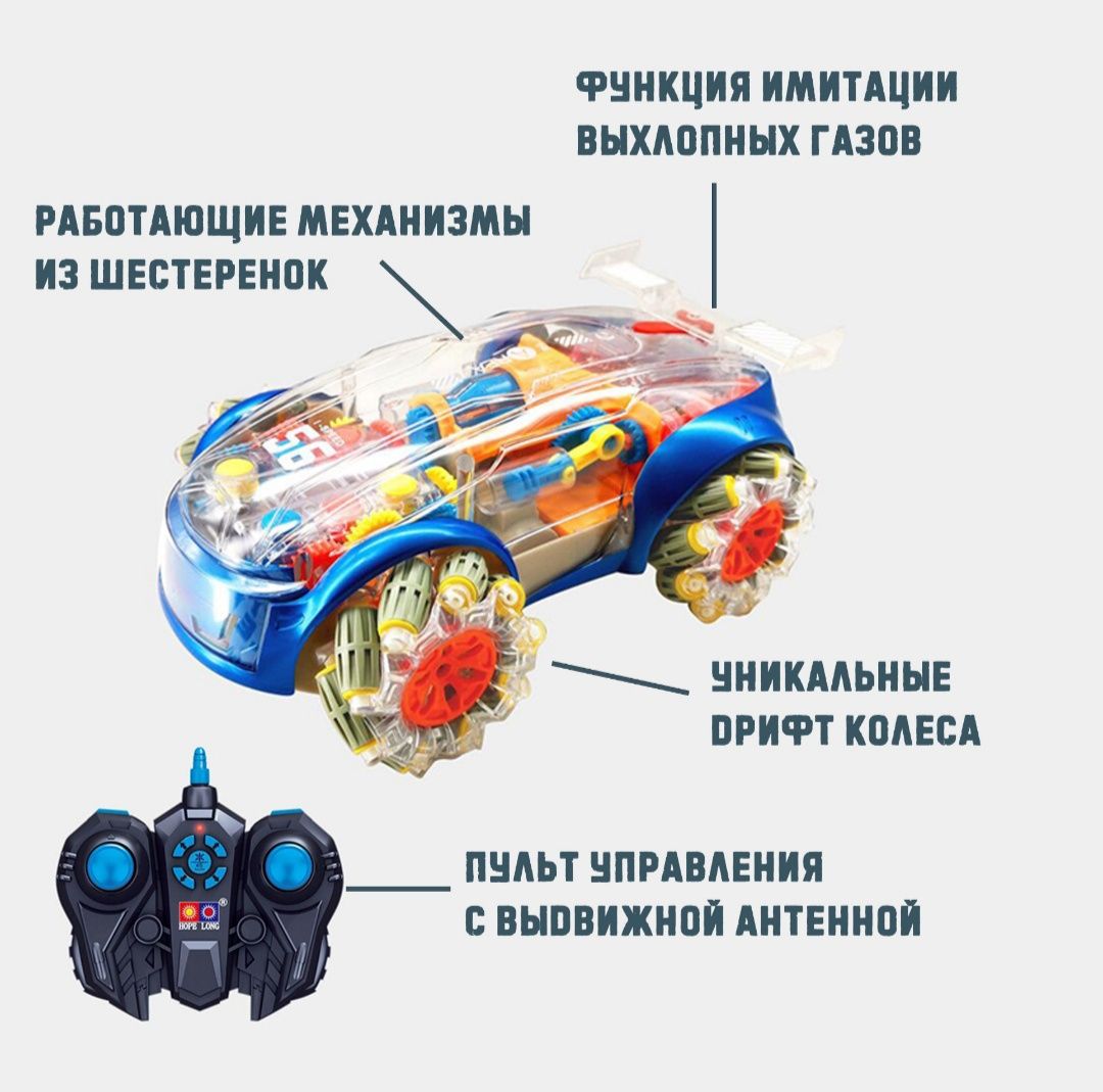 Трюковая машинка дрифт на пульте управления