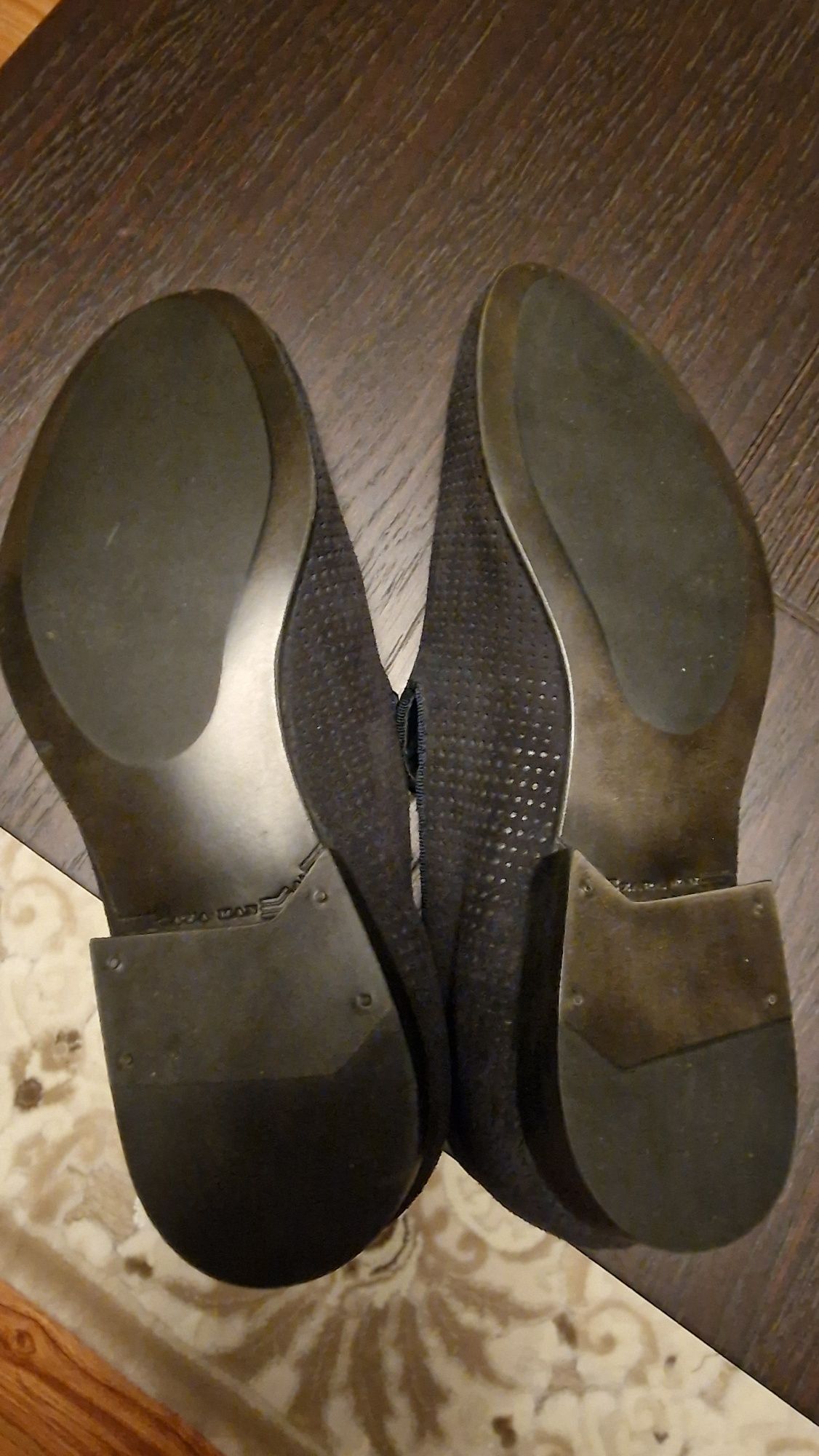 Mocasini noi ZARA MEN, piele intoarsa marimea 41