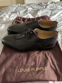 Pantofi negri Louis Purple