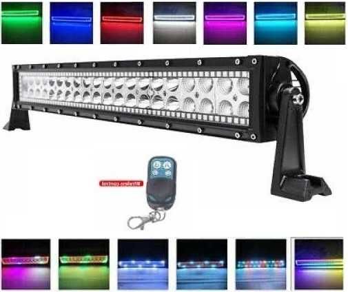 Led Bar Auto DRL RGB Telecomanda, Blitz, Flah  120w