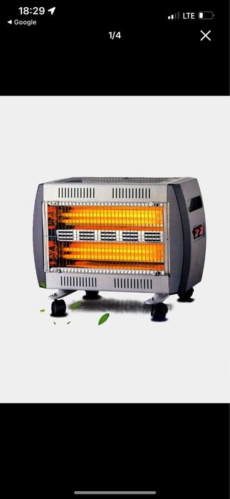 Электрический обогреватель печка VEKO, мощность 2400 Вт