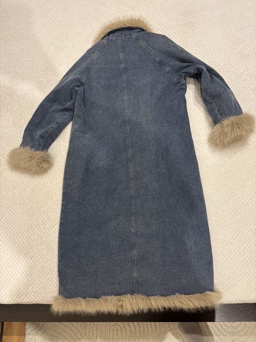 Дънково зимно палто