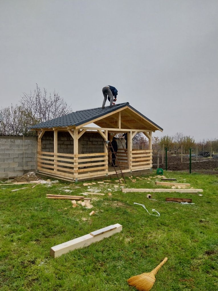 Vând foișor Terase din lemn -foișoare la comanda -pergole modele moder