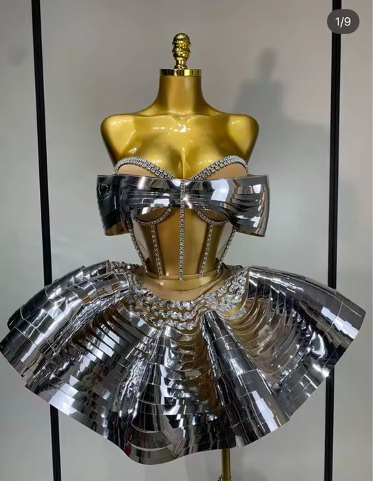 Rochie Silver Sakura pe comanda