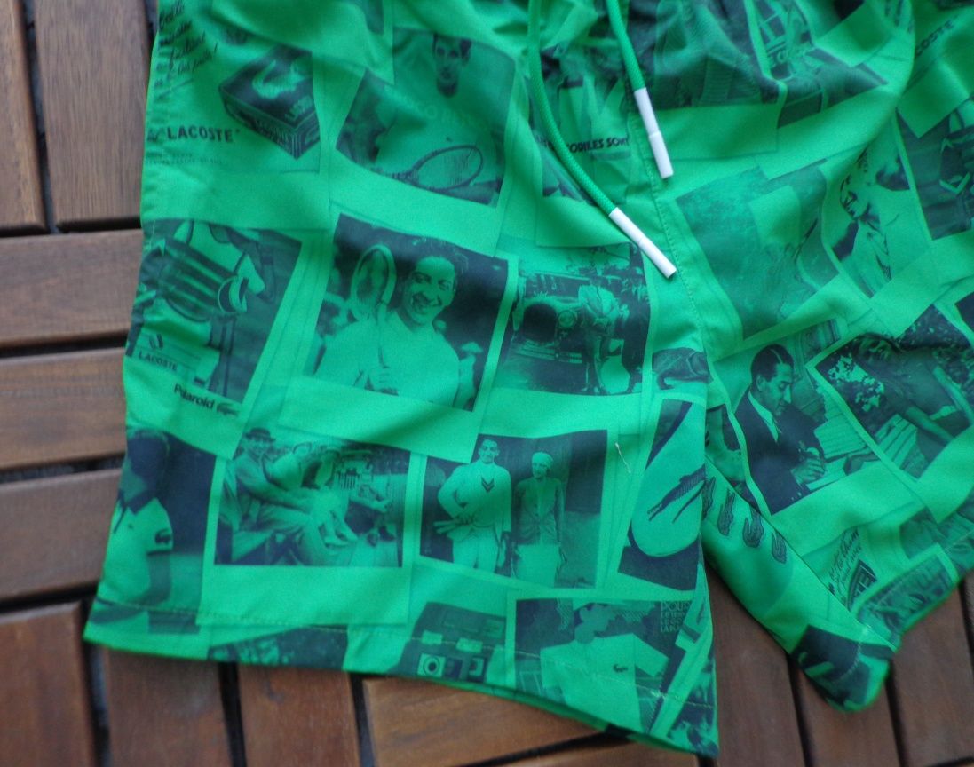 Мъжки плувни шорти Lacoste Polaroid Swim Shorts размери S, M, L