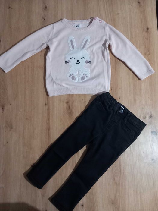 Луксозни маркови детски дрехи за момиченце 18-24м. 86-92см.