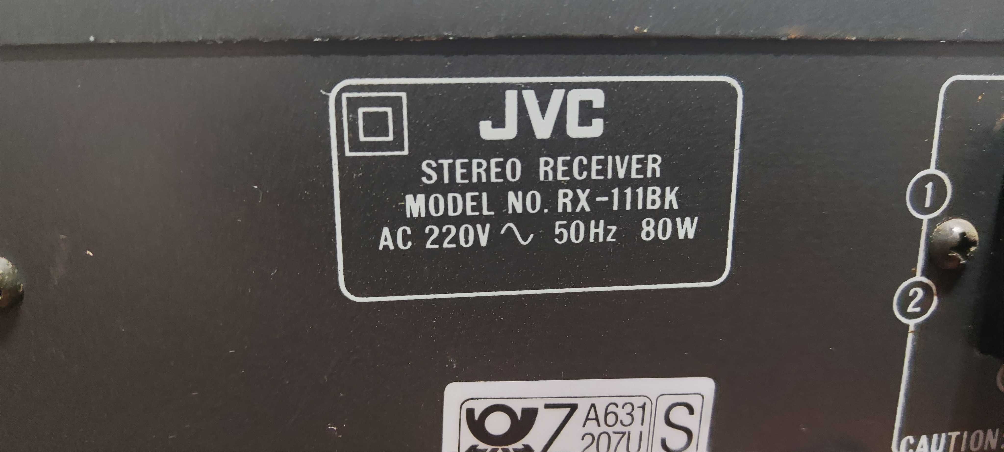Amplificator Audio JVC RX-111BK Statie Audio