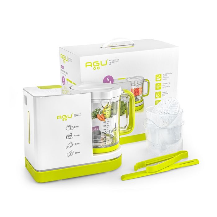 AGU Octopy 5в1 Кухненски робот за приготвяне на детски ястия