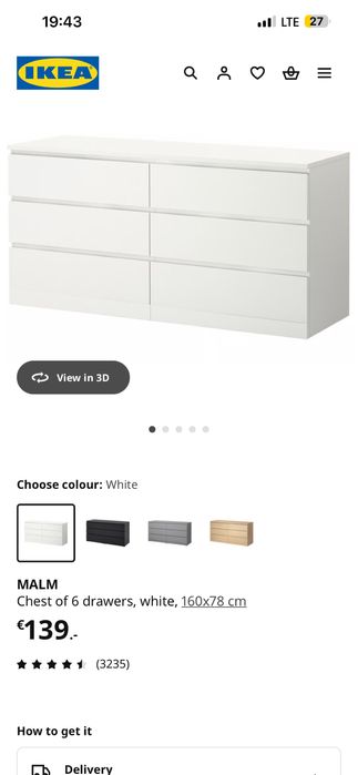 Comode IKEA si raft