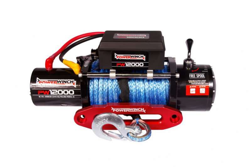 Лебедка PW12000ESR 5443 kg Powerwinch синтетично въже