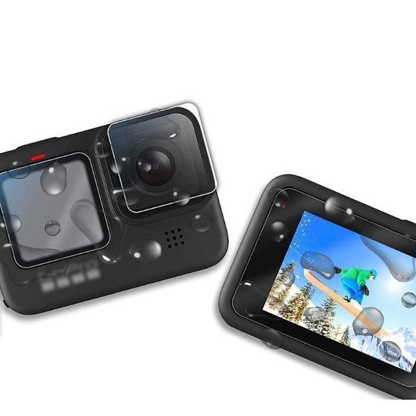Стъклен протектор GARV за GoPro Hero 9/10/11/12 за екраните и обектива